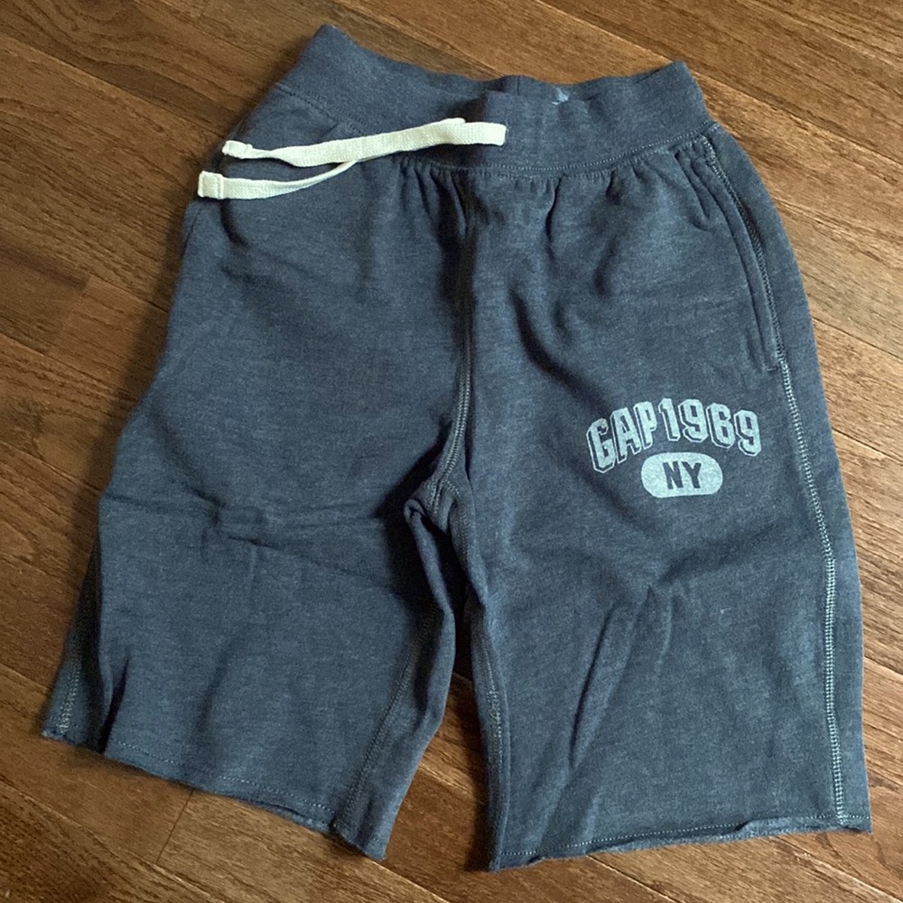 Gap Kids Shorts. Color is Soft Black, but looks like a dark grey.